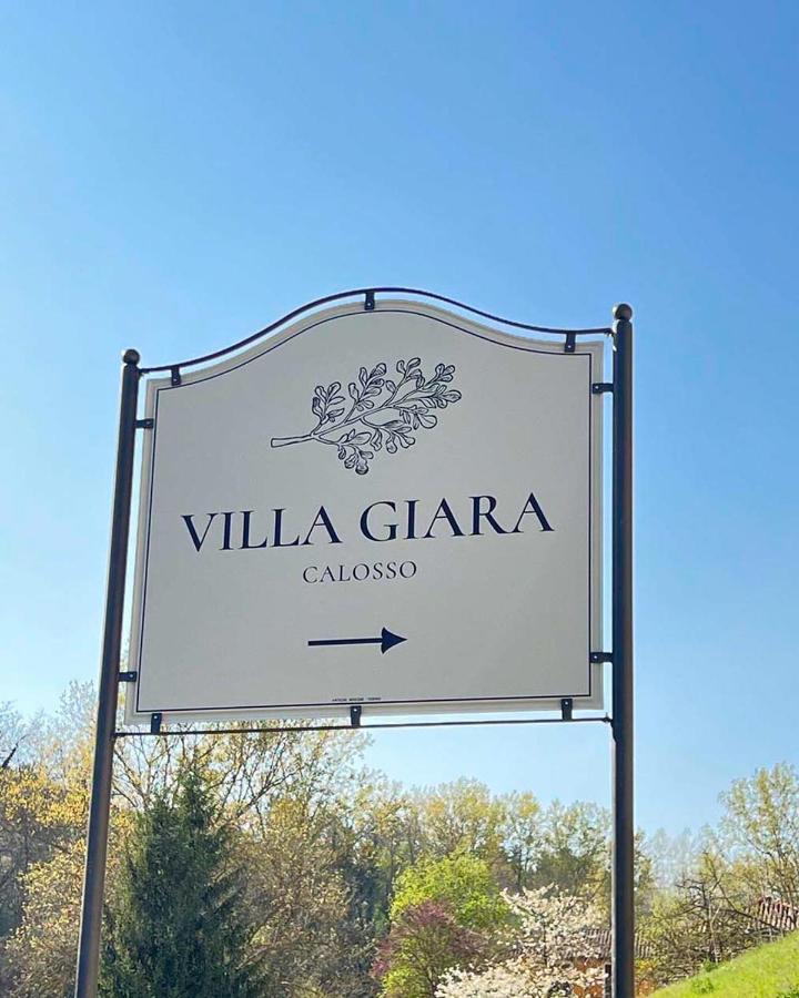 Villa Giara Calosso Eksteriør bilde